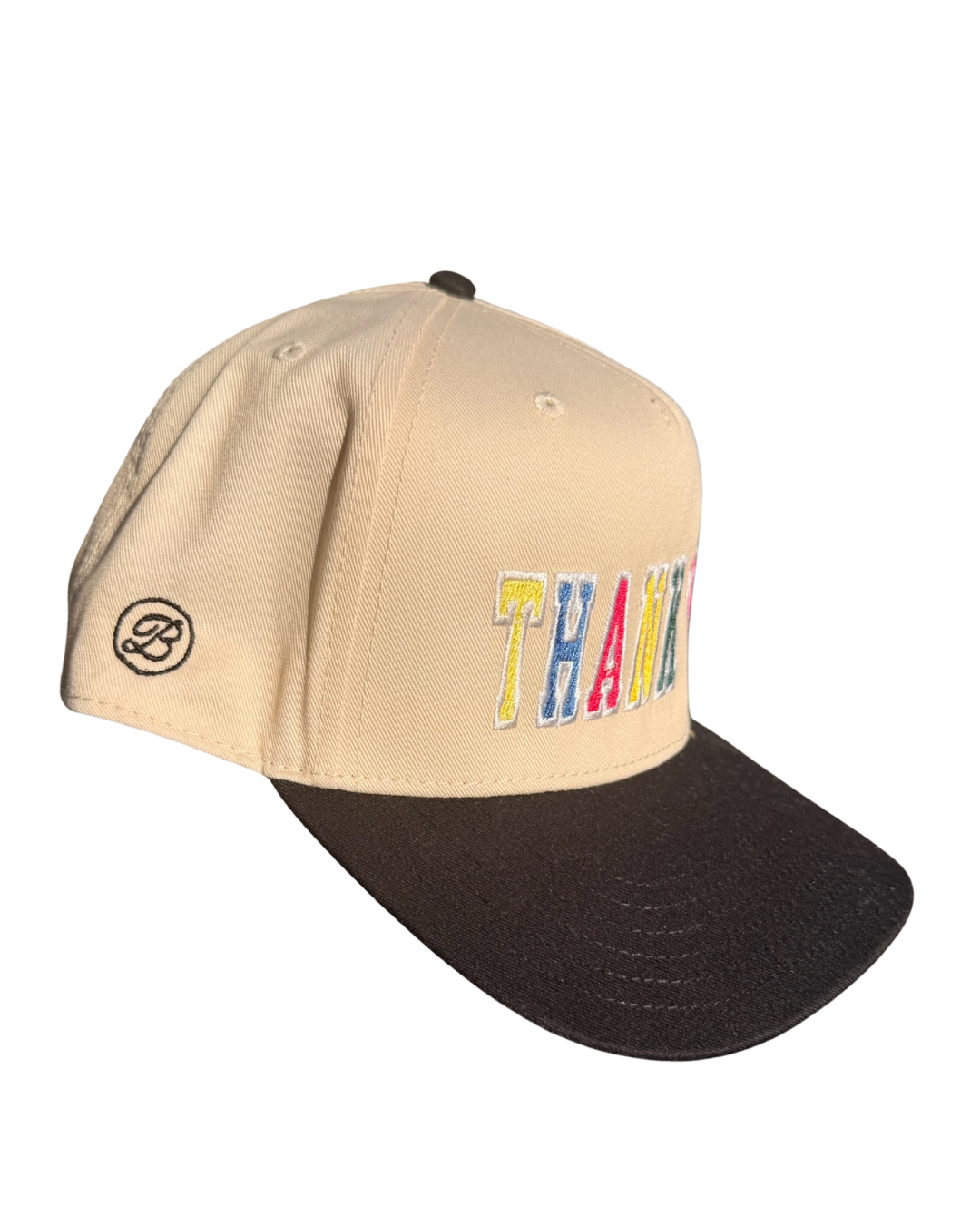 yellow THANK YOU hat