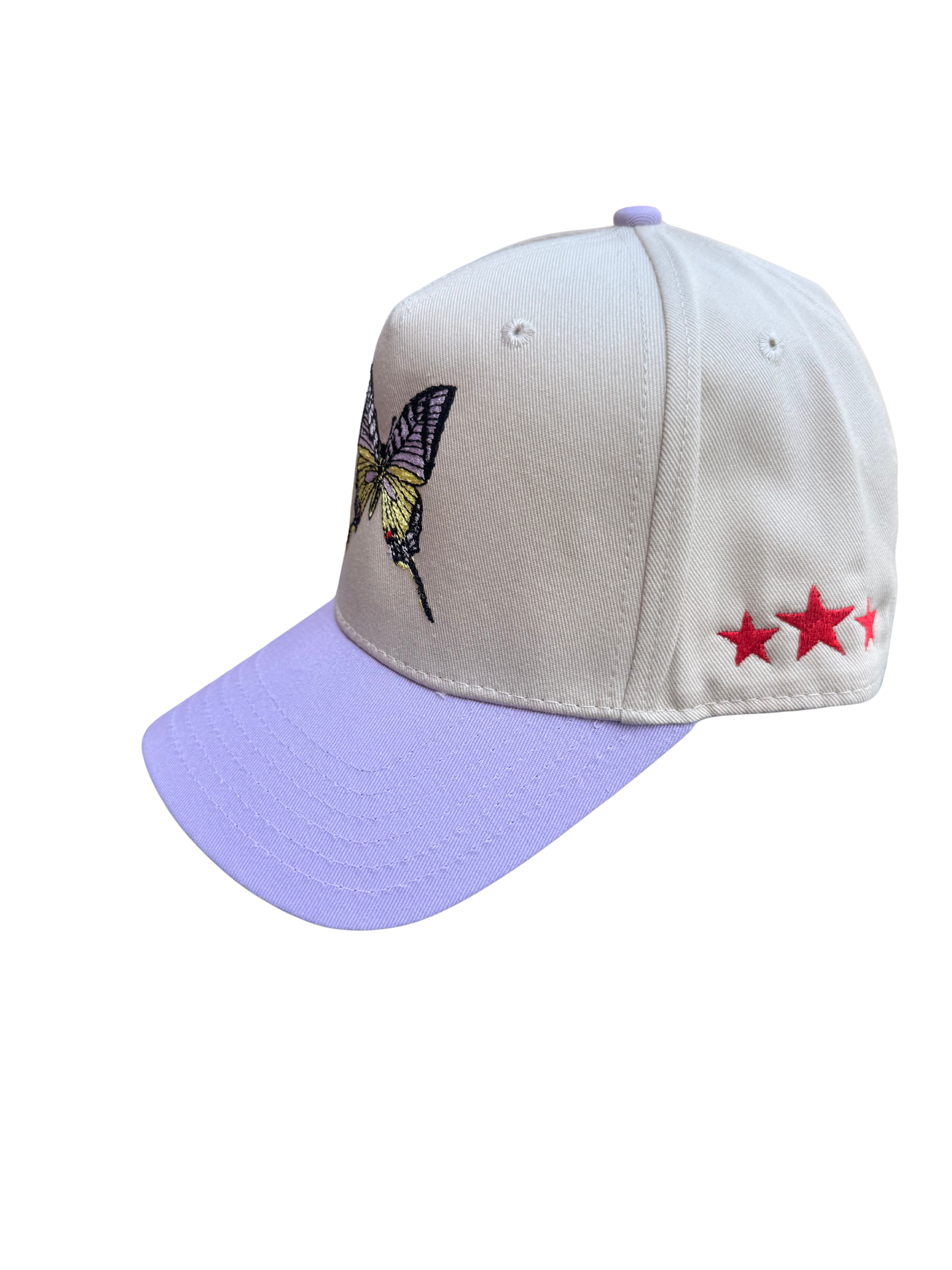 Customizable Light Purple Butterfly Hat