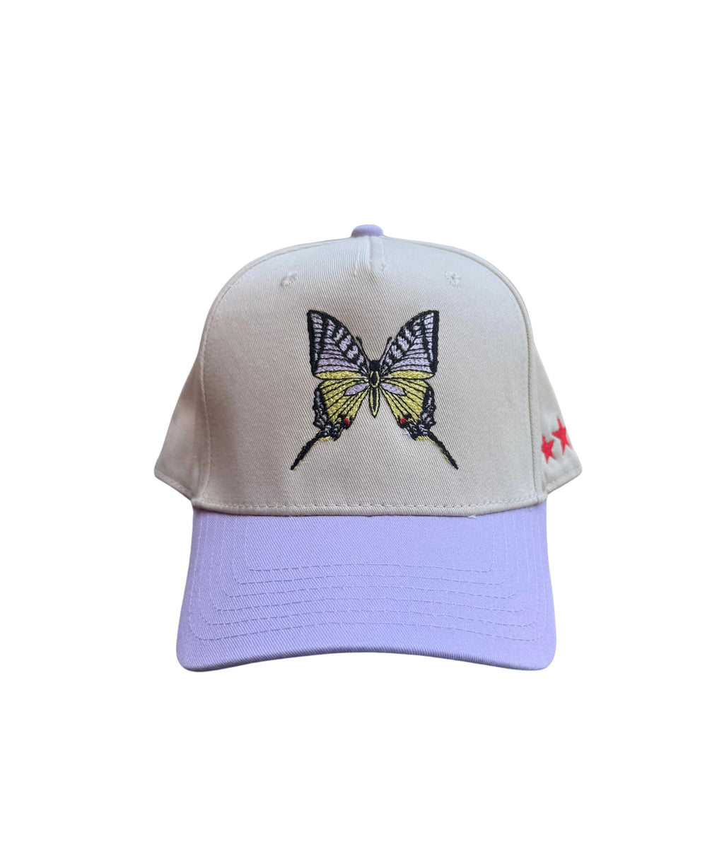 Customizable Light Purple Butterfly Hat
