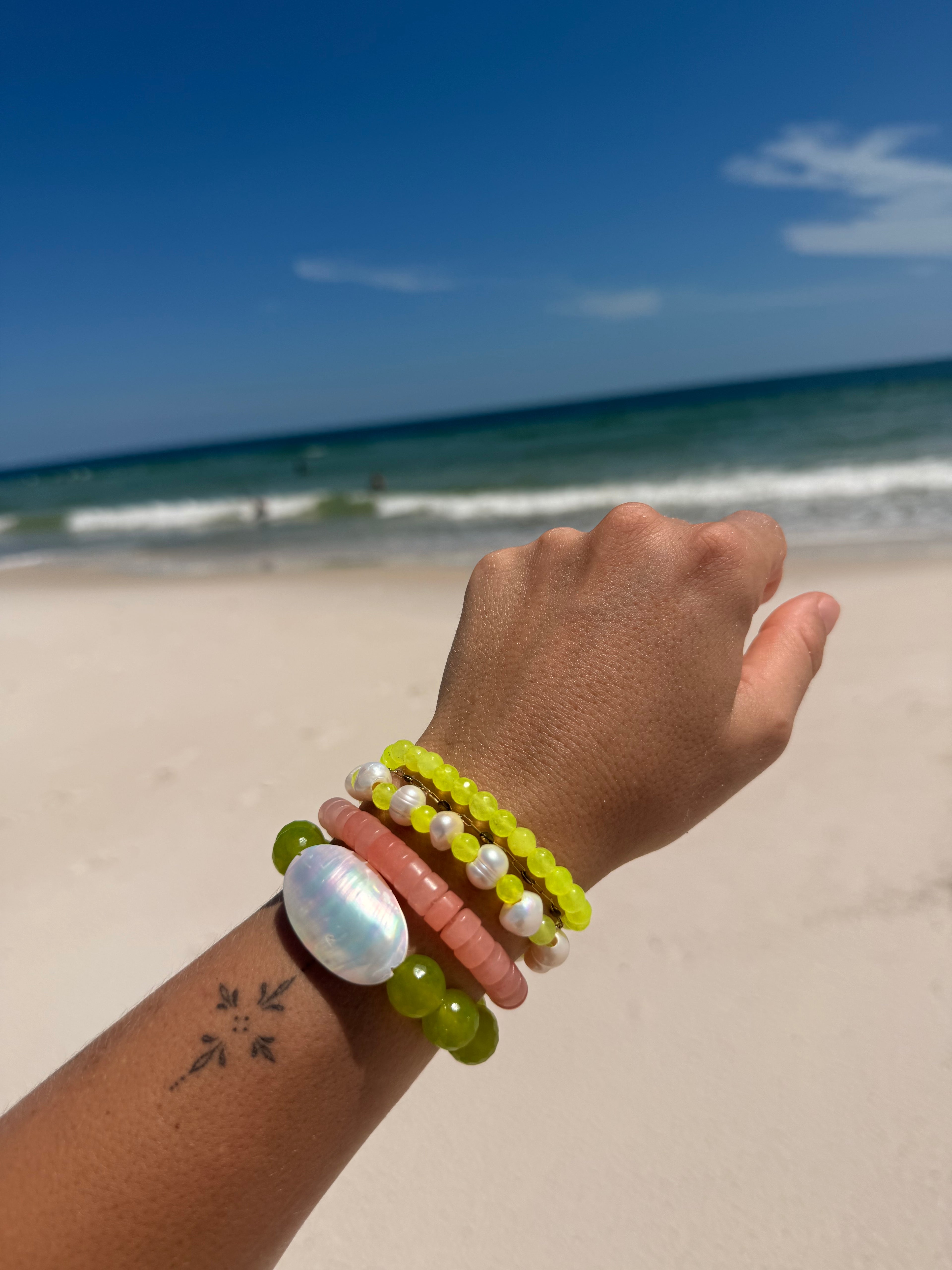 Watermelon Bracelet Stack