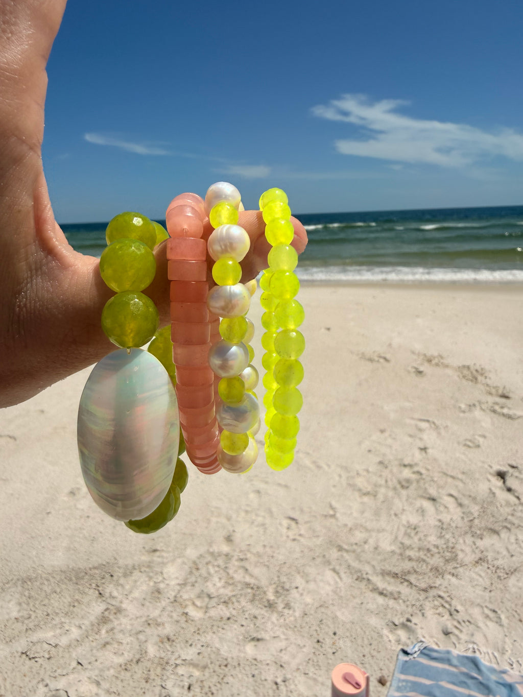 Watermelon Bracelet Stack