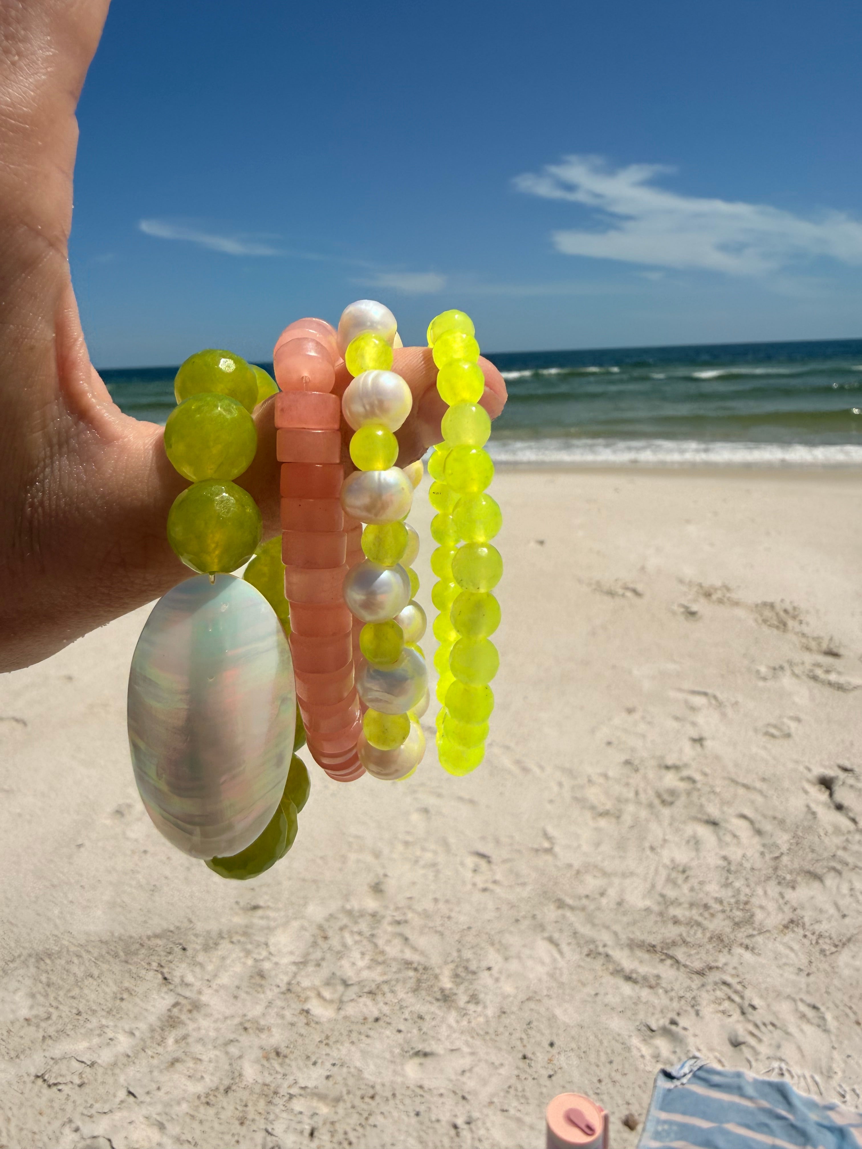 Watermelon Bracelet Stack