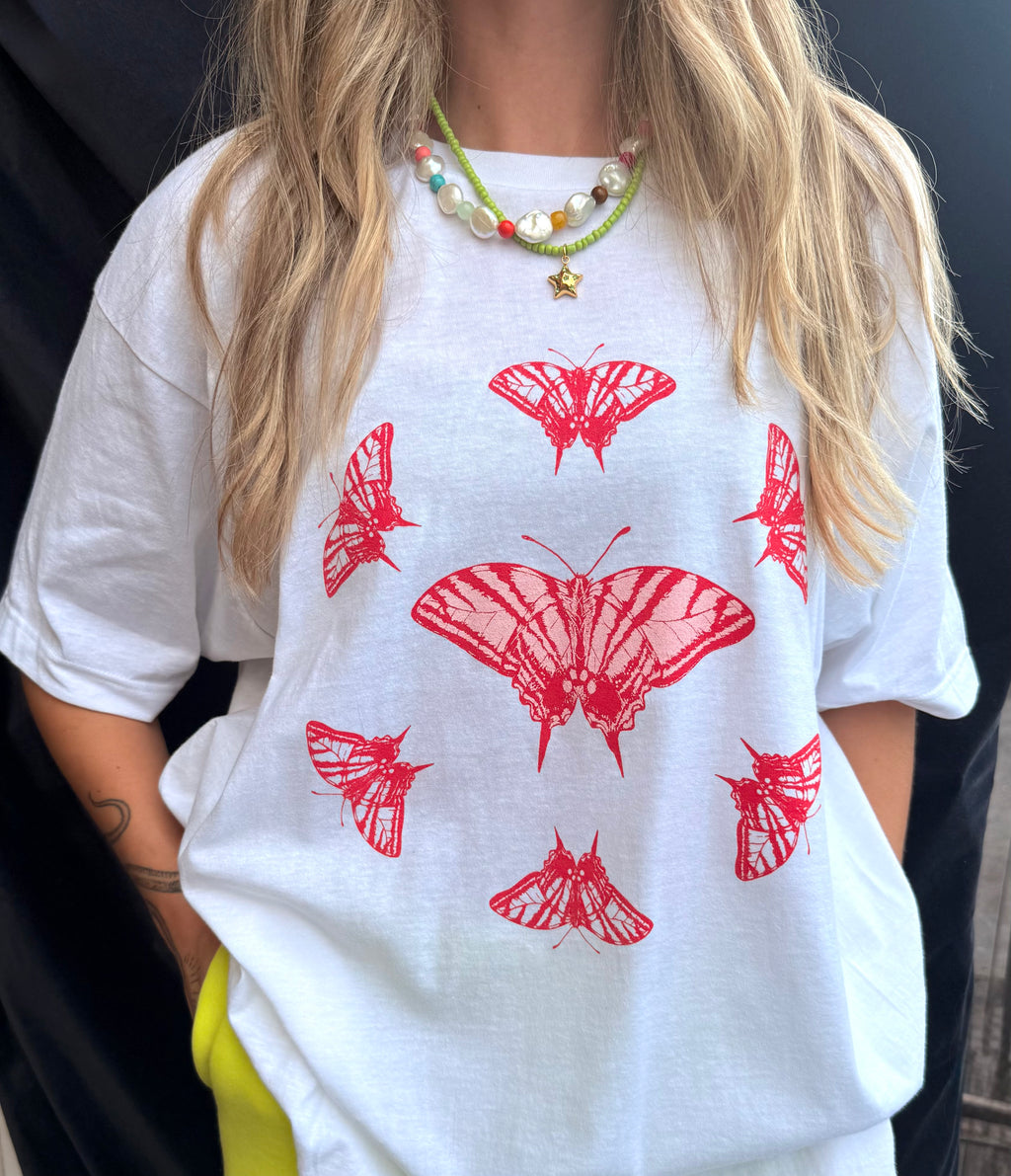 butterfly mandala tee