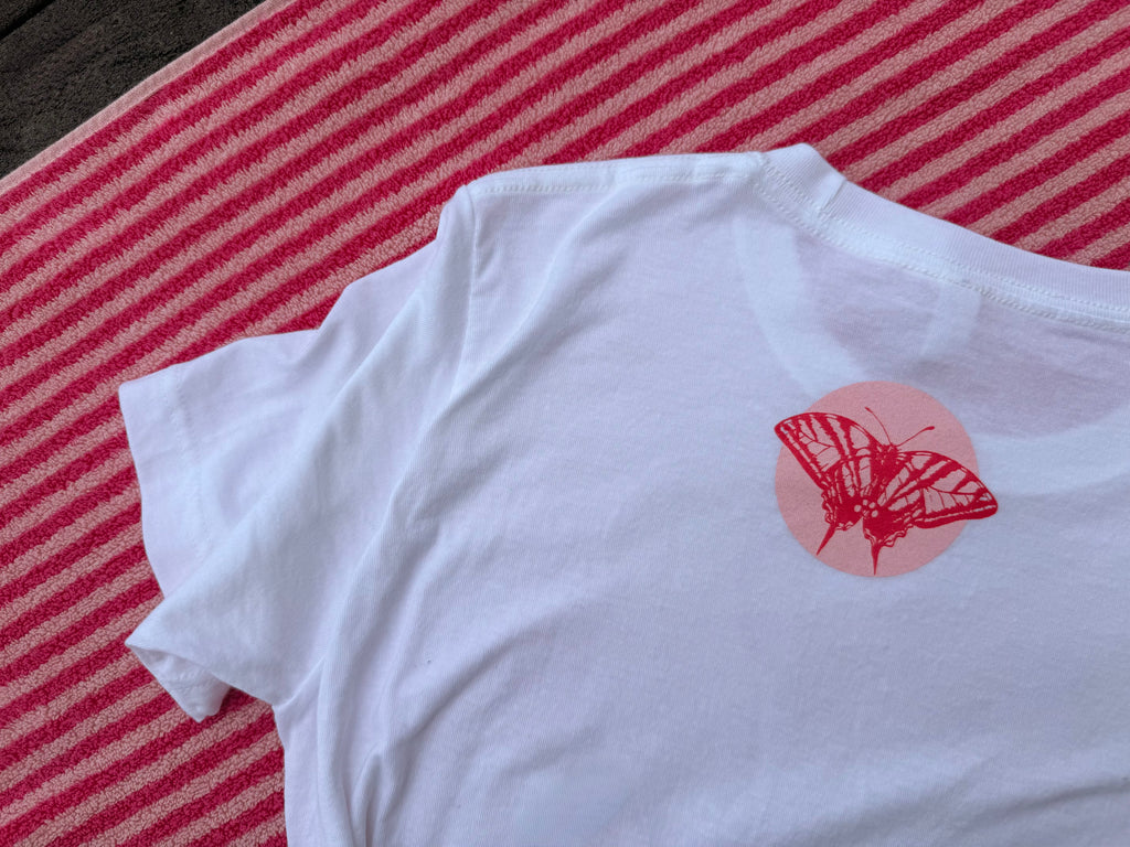 butterfly mandala tee
