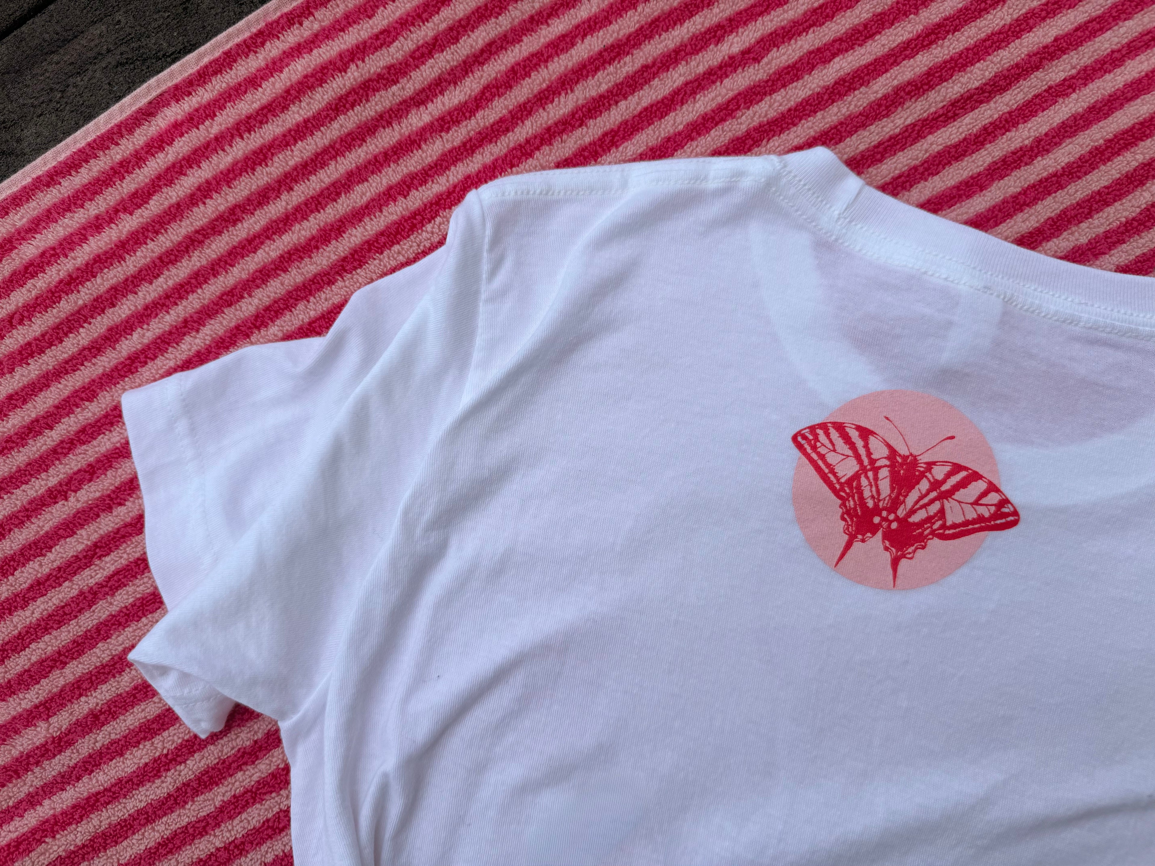 butterfly mandala tee